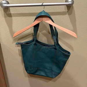The Sak turquoise woman's leather purse